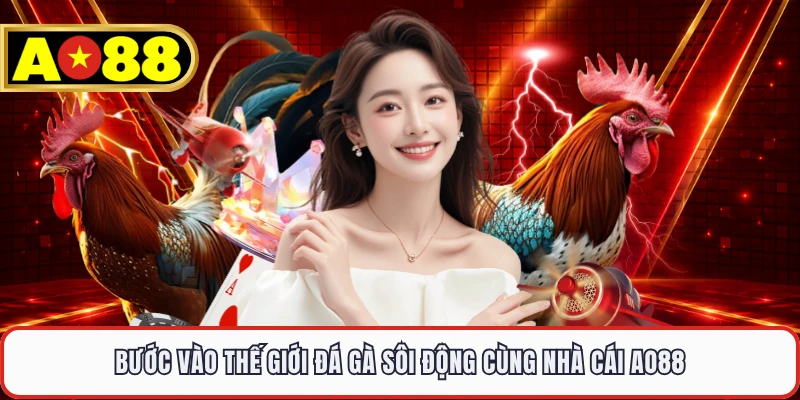 Bước vào thế giới đá gà sôi động cùng nhà cái AO88